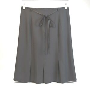 Soulmates Heart & Soul‎ Black Pleated Godet Midi Skirt Vintage Y2K